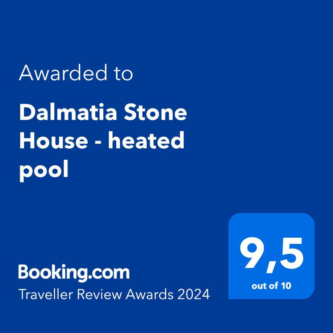 Dalmatia Stone House - Heated Pool Guest House Biorine Exterior foto