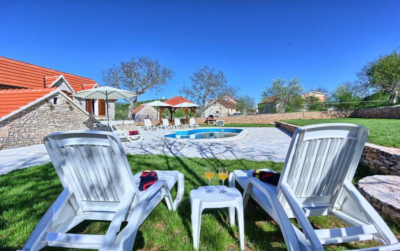 Dalmatia Stone House - Heated Pool Guest House Biorine Exterior foto