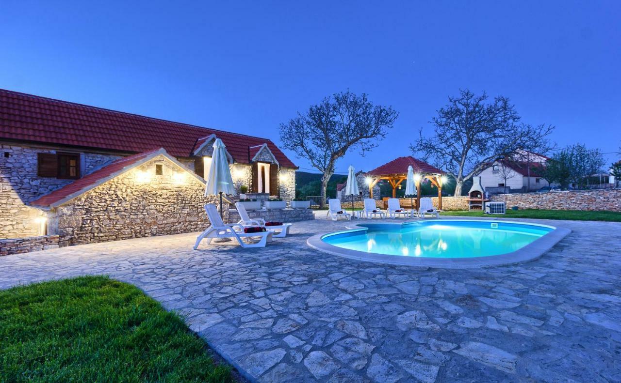 Dalmatia Stone House - Heated Pool Guest House Biorine Exterior foto