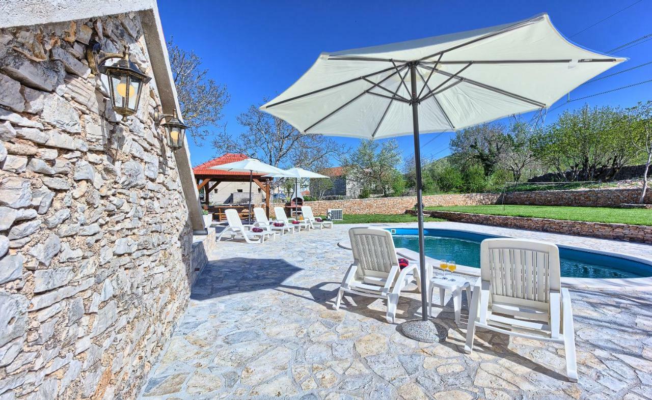Dalmatia Stone House - Heated Pool Guest House Biorine Exterior foto