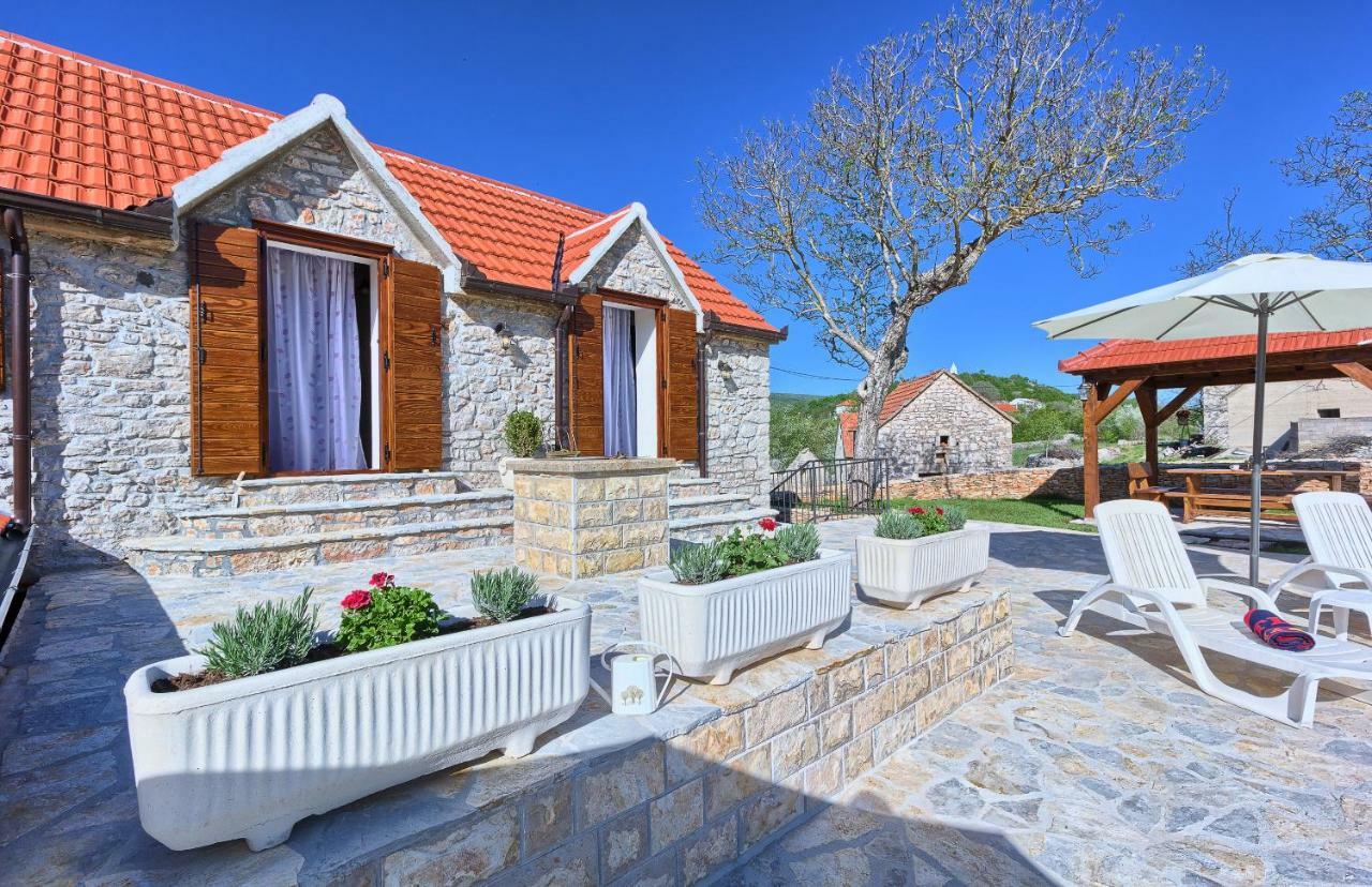 Dalmatia Stone House - Heated Pool Guest House Biorine Exterior foto